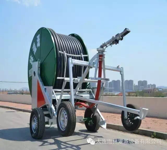 Hard Hose Reel Irrigator 300m x 90mm Farm Tender